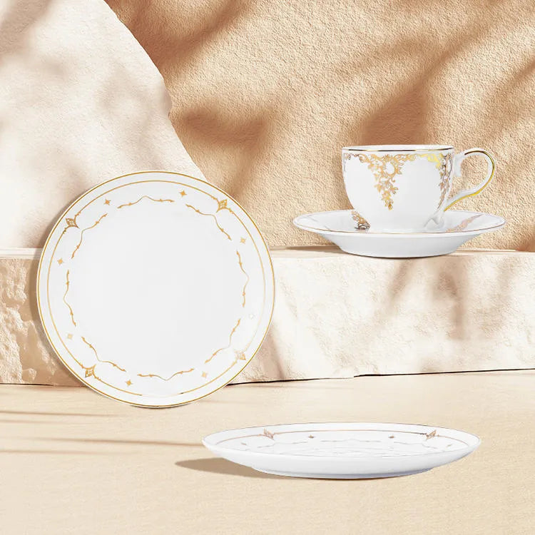 Bless - Cup and Saucer (Gold)