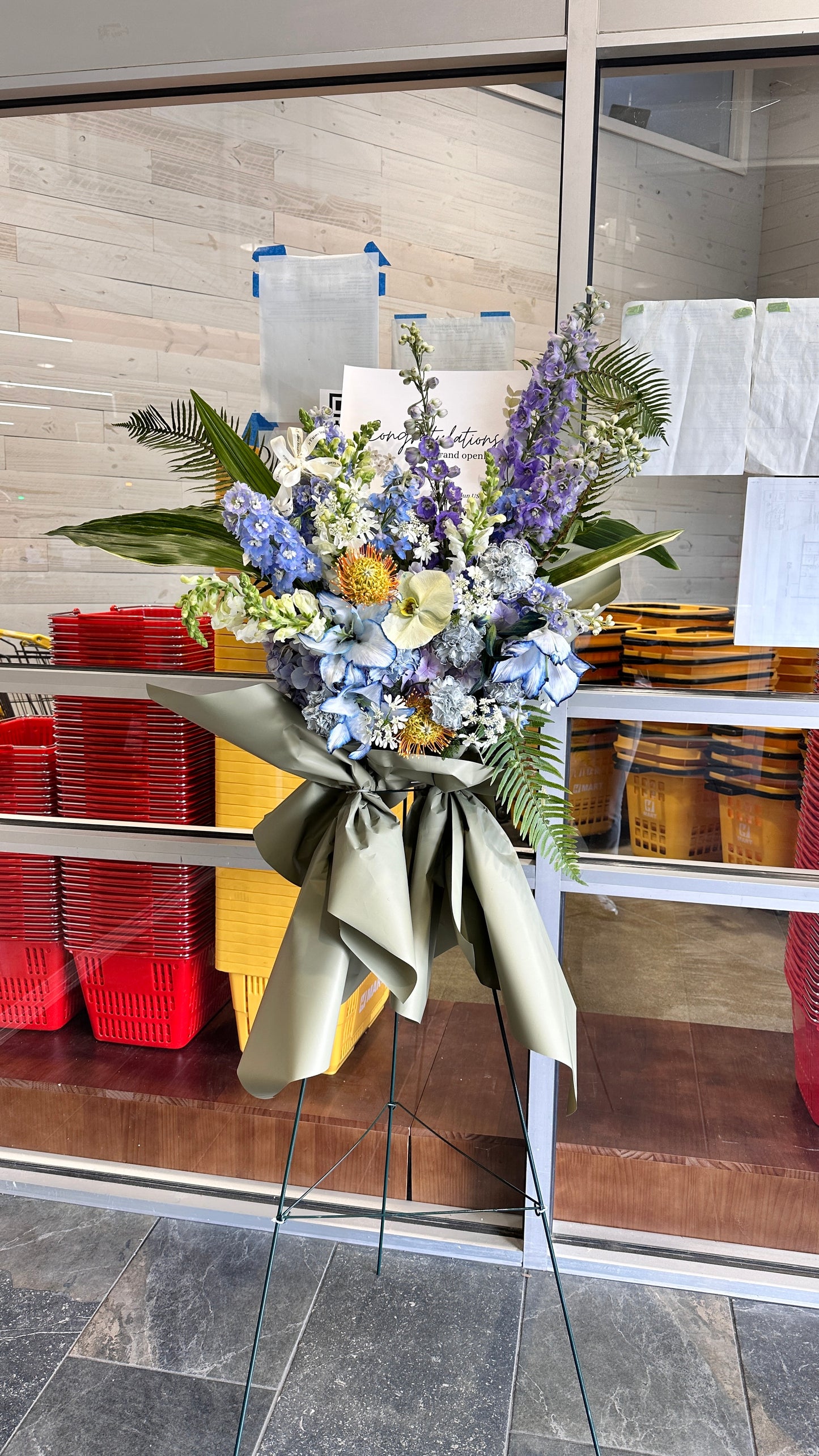 Flower Standing For Grand Opening