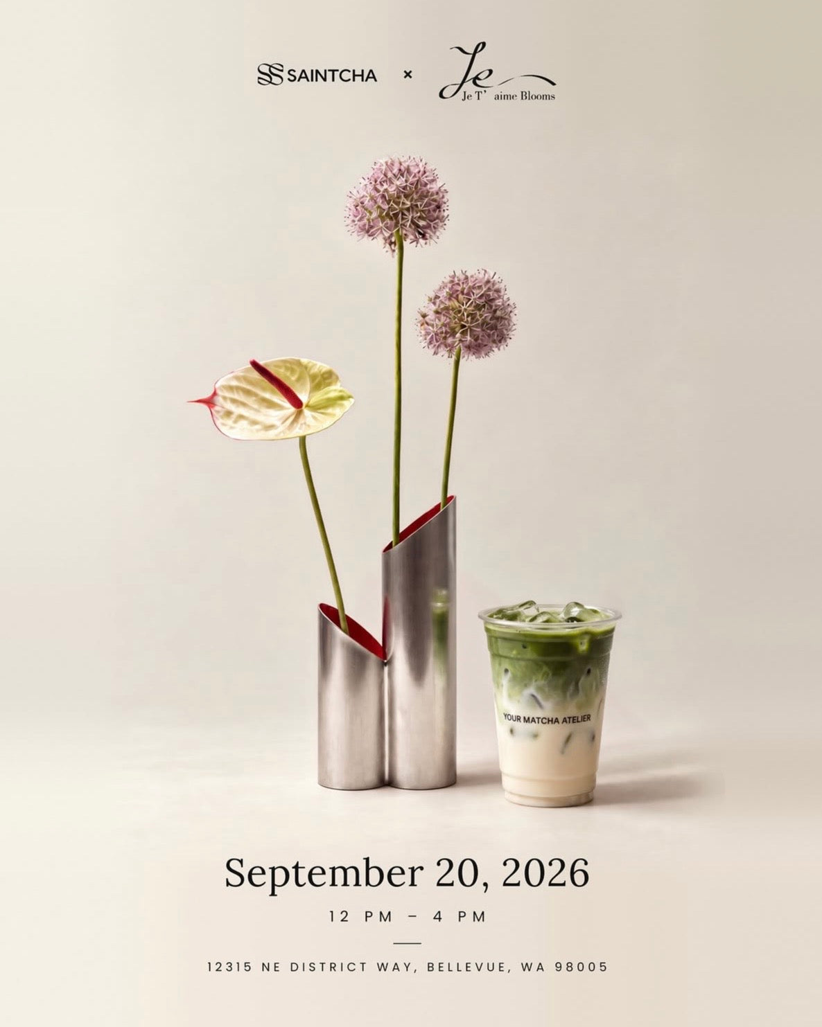 SAINTCHA x Je T'aime Blooms