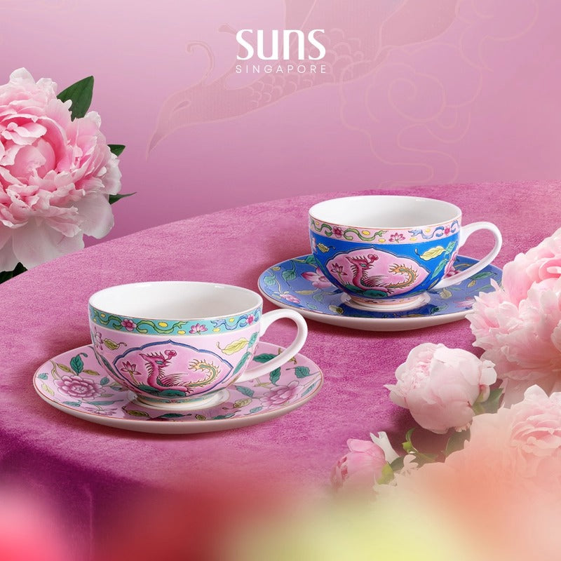 Blossom Prosperity - Cup and Saucer (Pink)