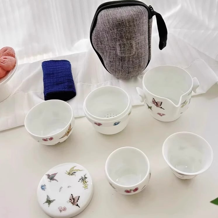 Butterfly - Travel Tea Set