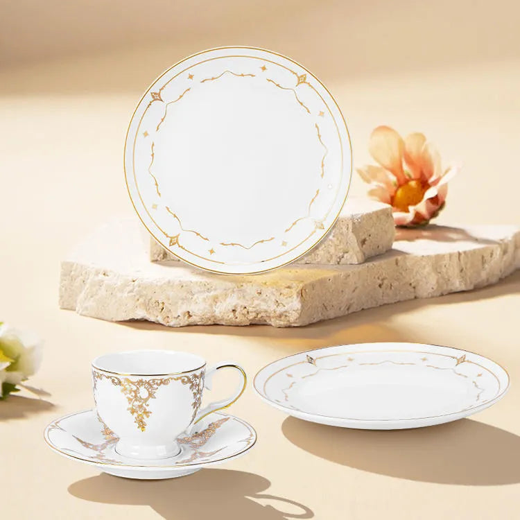 Bless - Cup and Saucer (Gold)