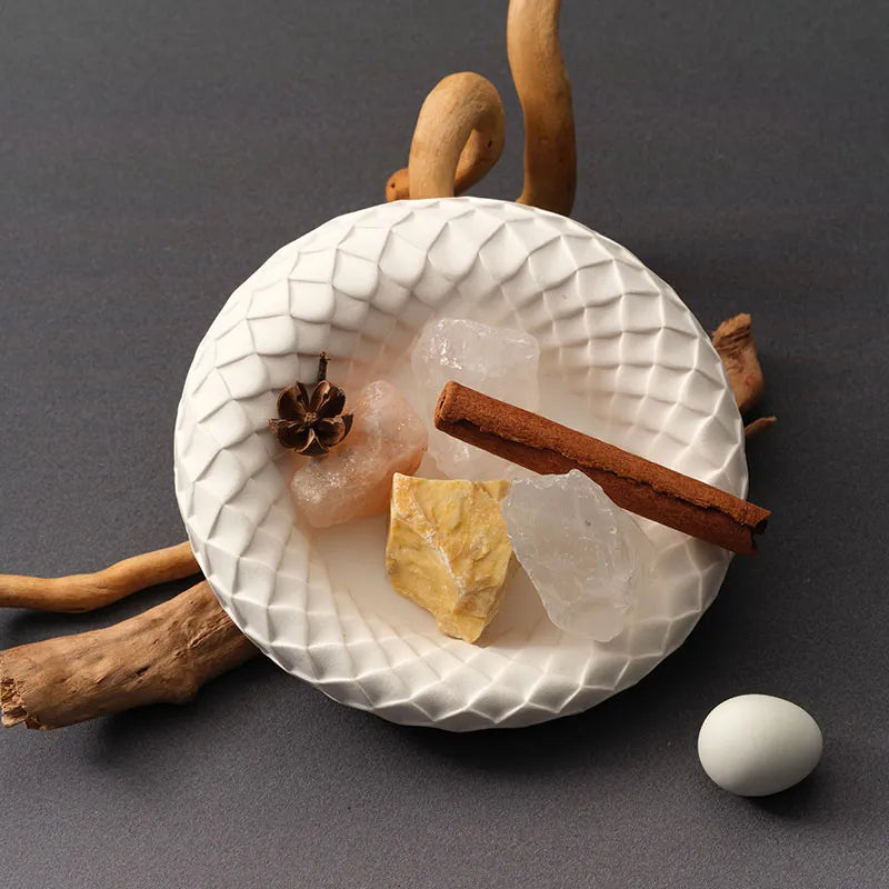 Longevity Serpent Scented Crystal Diffuser (White)