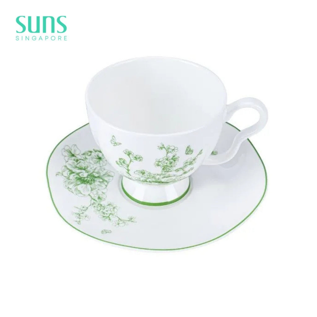 Plain Peony - Cup and Saucer