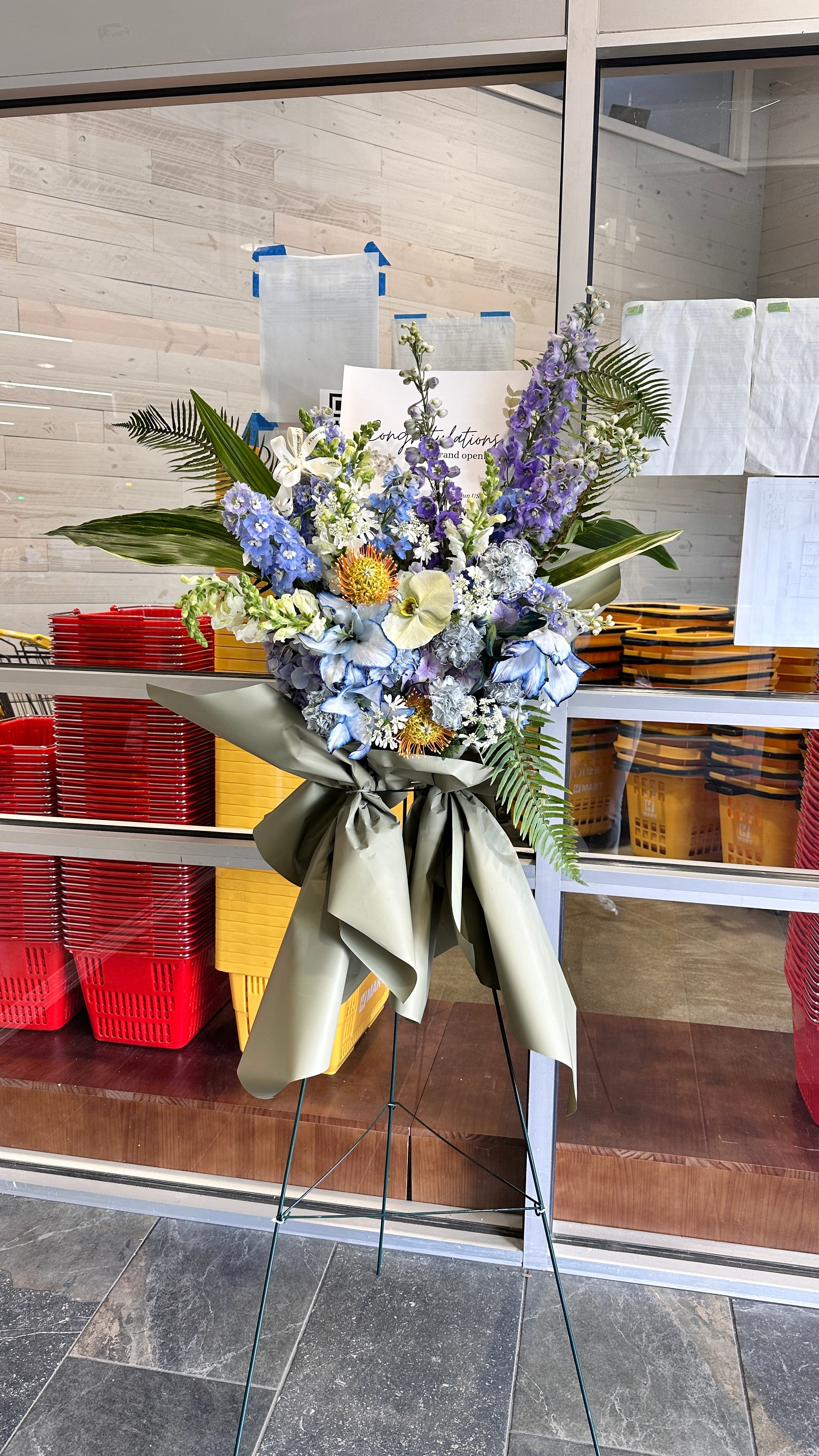 Flower Standing For Grand Opening