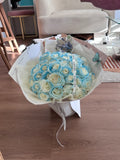 39 Roses Bouquet -painted