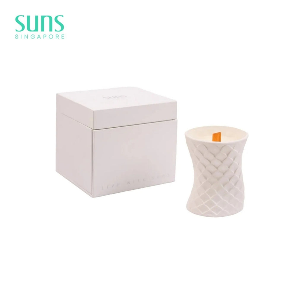 Longevity Serpent Scented Candle (White)