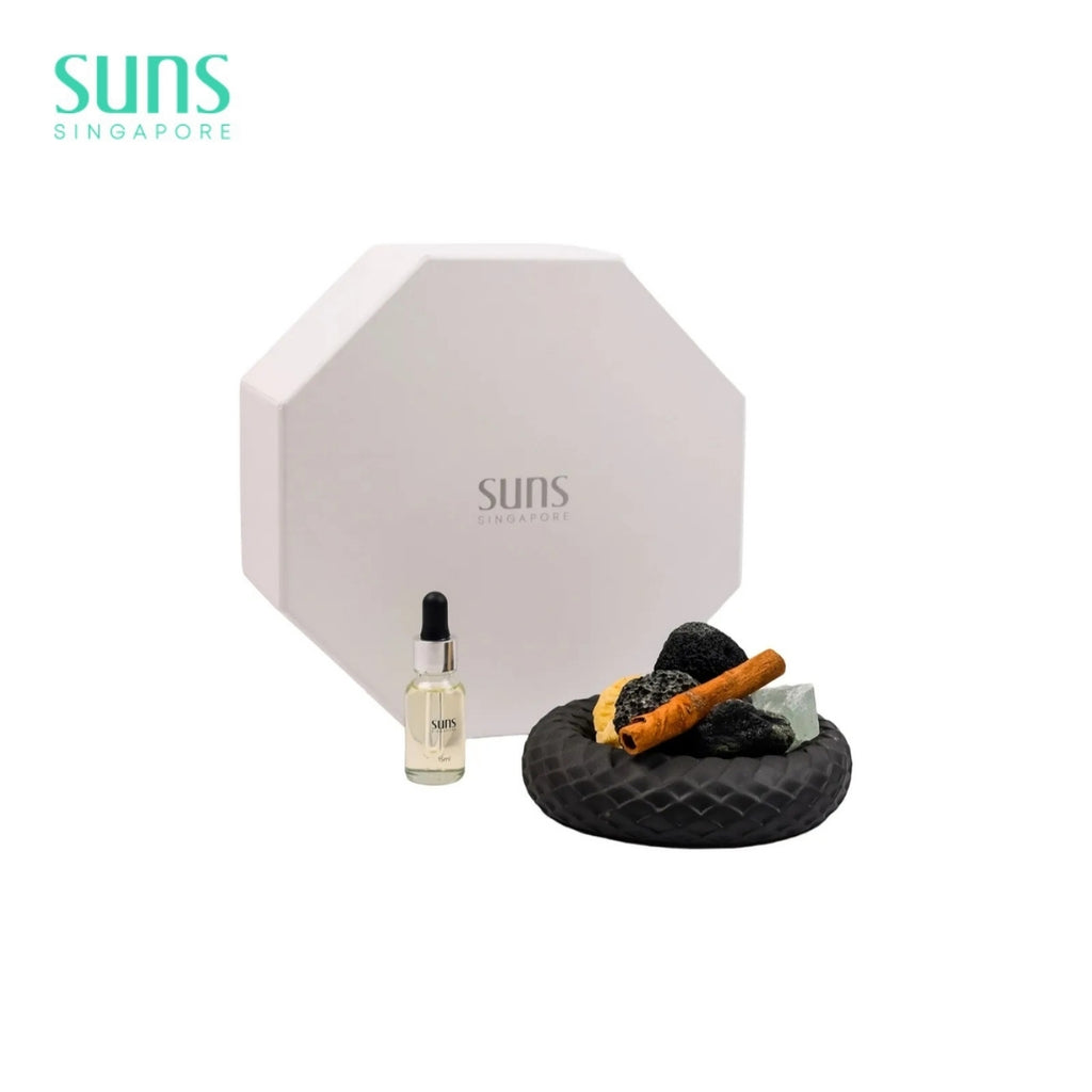 Longevity Serpent Scented Crystal Diffuser (Black)