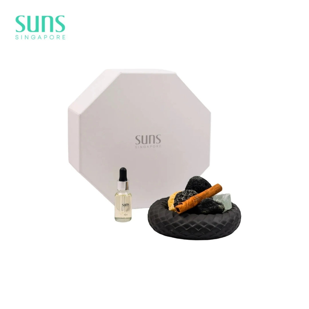 Longevity Serpent Scented Crystal Diffuser (Black)