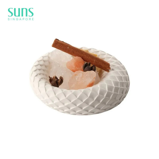 Longevity Serpent Scented Crystal Diffuser (White)