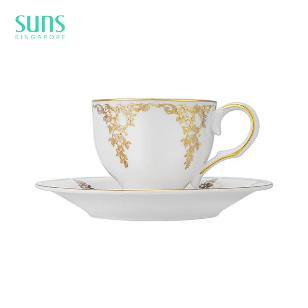Bless - Cup and Saucer (Gold)