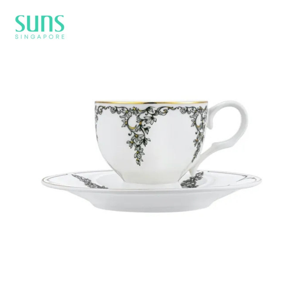 Bless - Cup and Saucer (Dark Green)