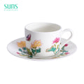 Famille Rose Cup and Saucer