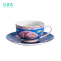 Blossom Prosperity - Cup and Saucer (Blue)