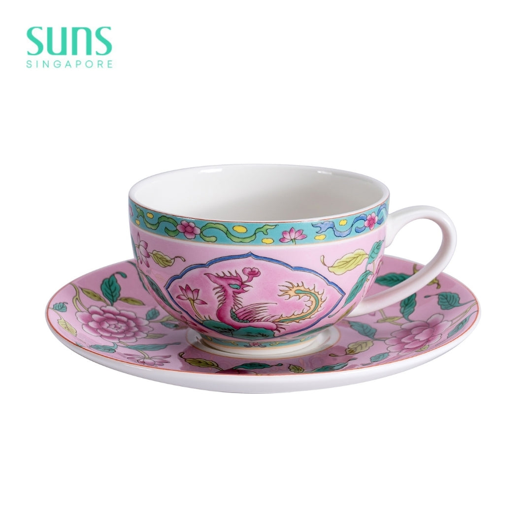 Blossom Prosperity - Cup and Saucer (Pink)