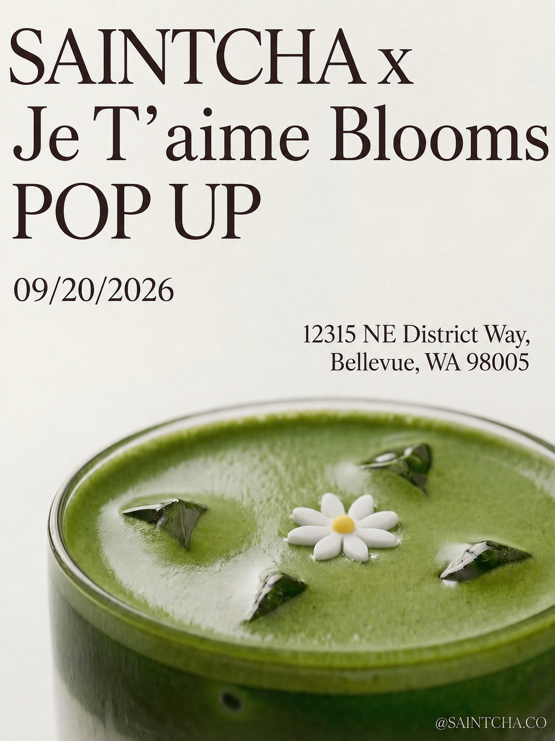 SAINTCHA x Je T'aime Blooms
