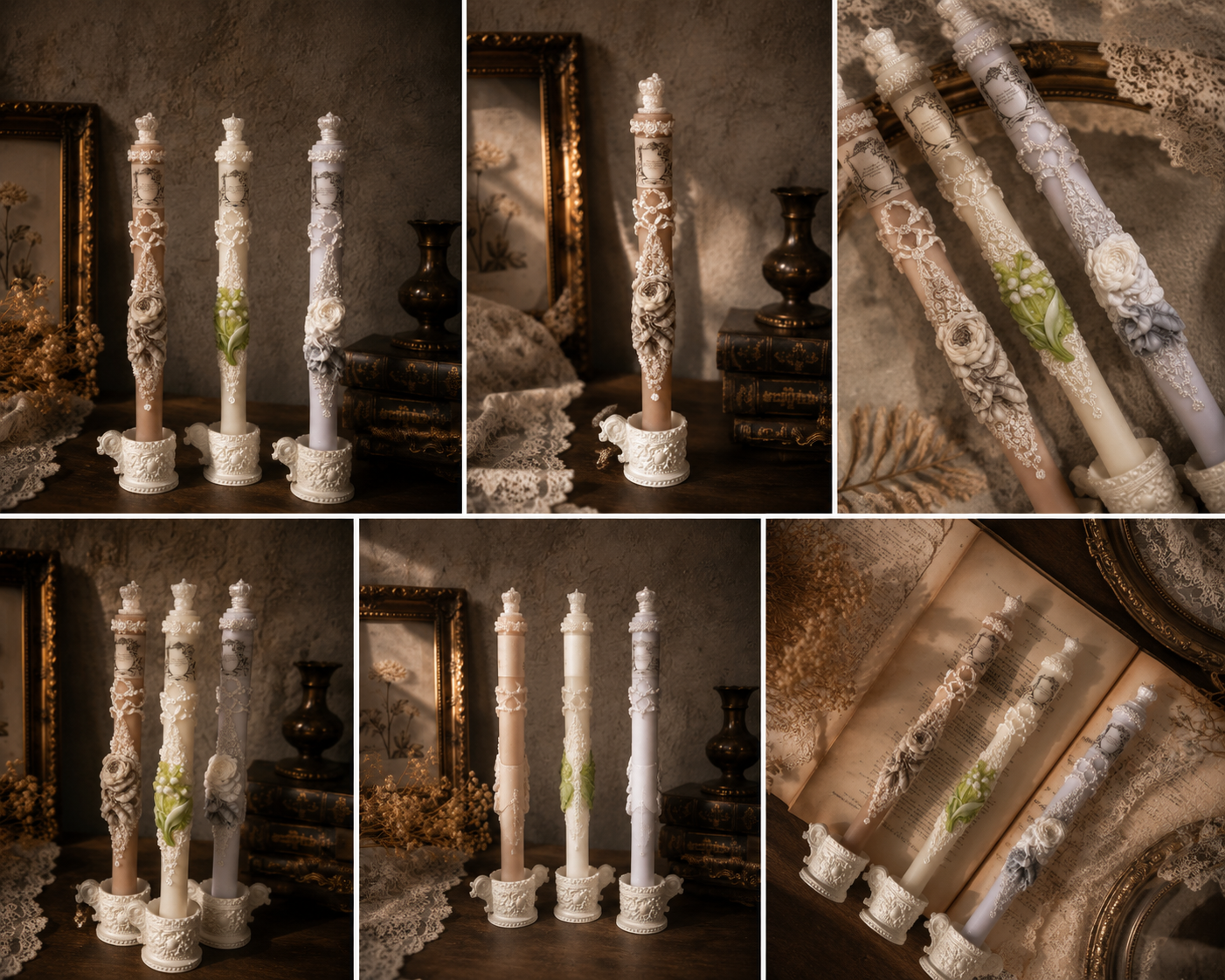 Floriography Collection-Champagne Rose Candle