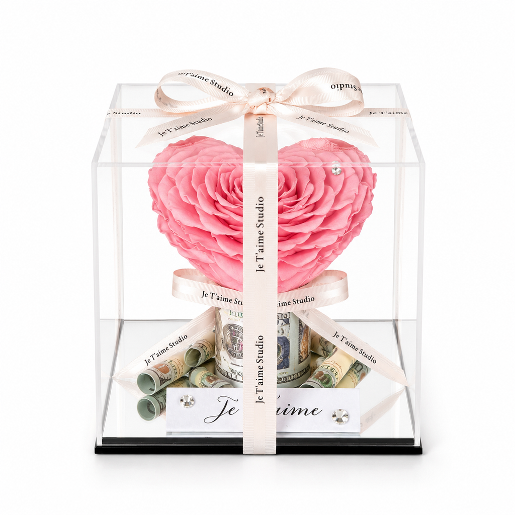 Fortune Heart Collection-Bubblegum Pink
