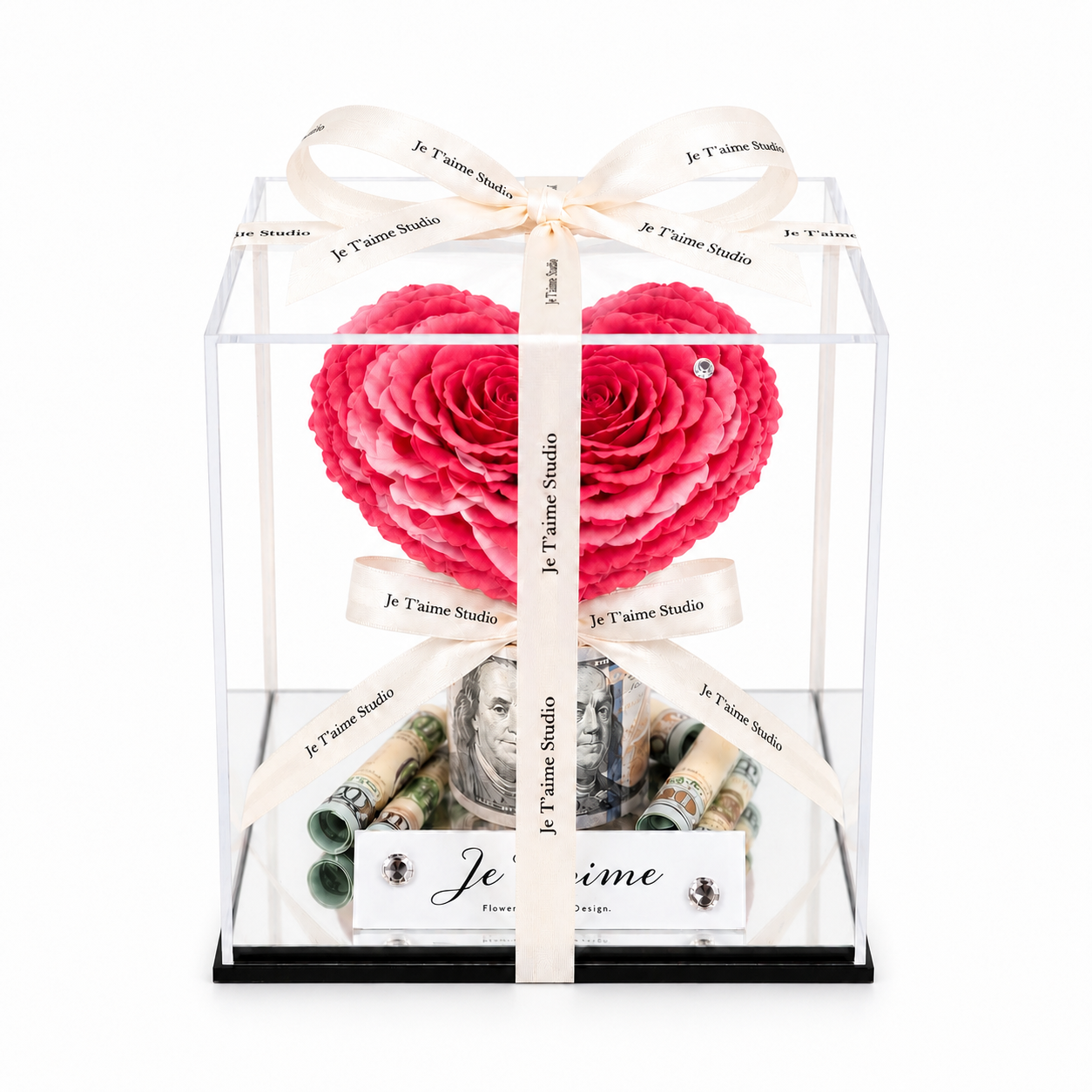 Fortune Heart Collection-Hot Pink