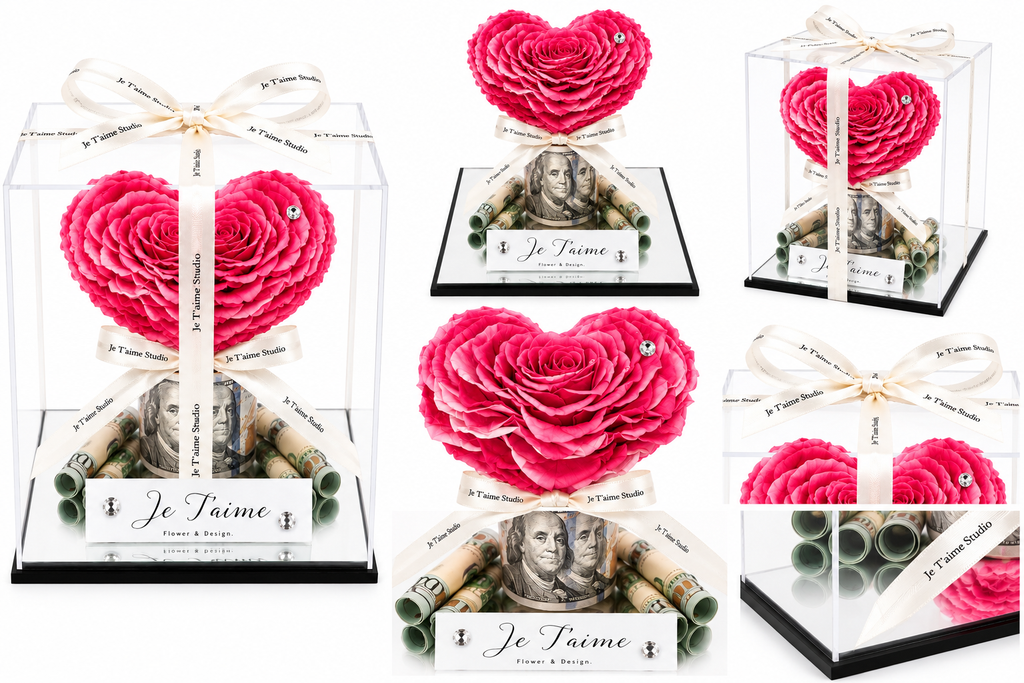 Fortune Heart Collection-Hot Pink