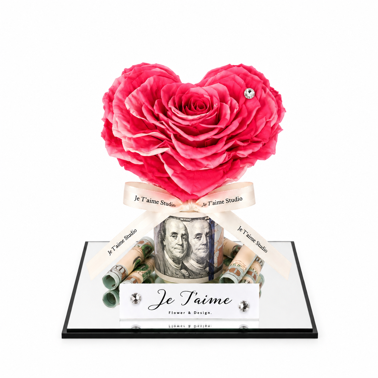 Fortune Heart Collection-Hot Pink