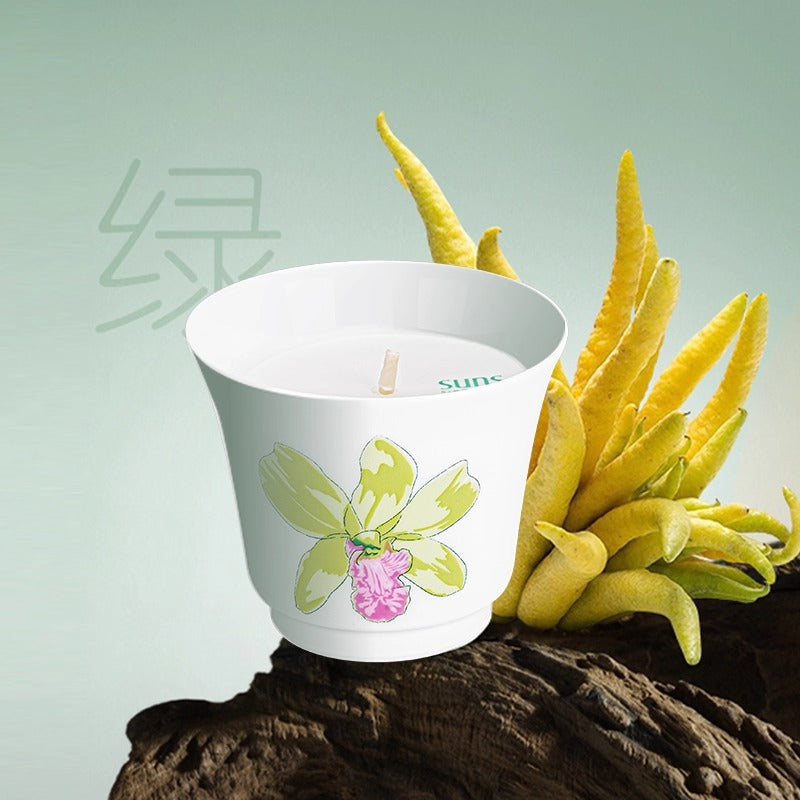 Elegant Orchids Candle Set