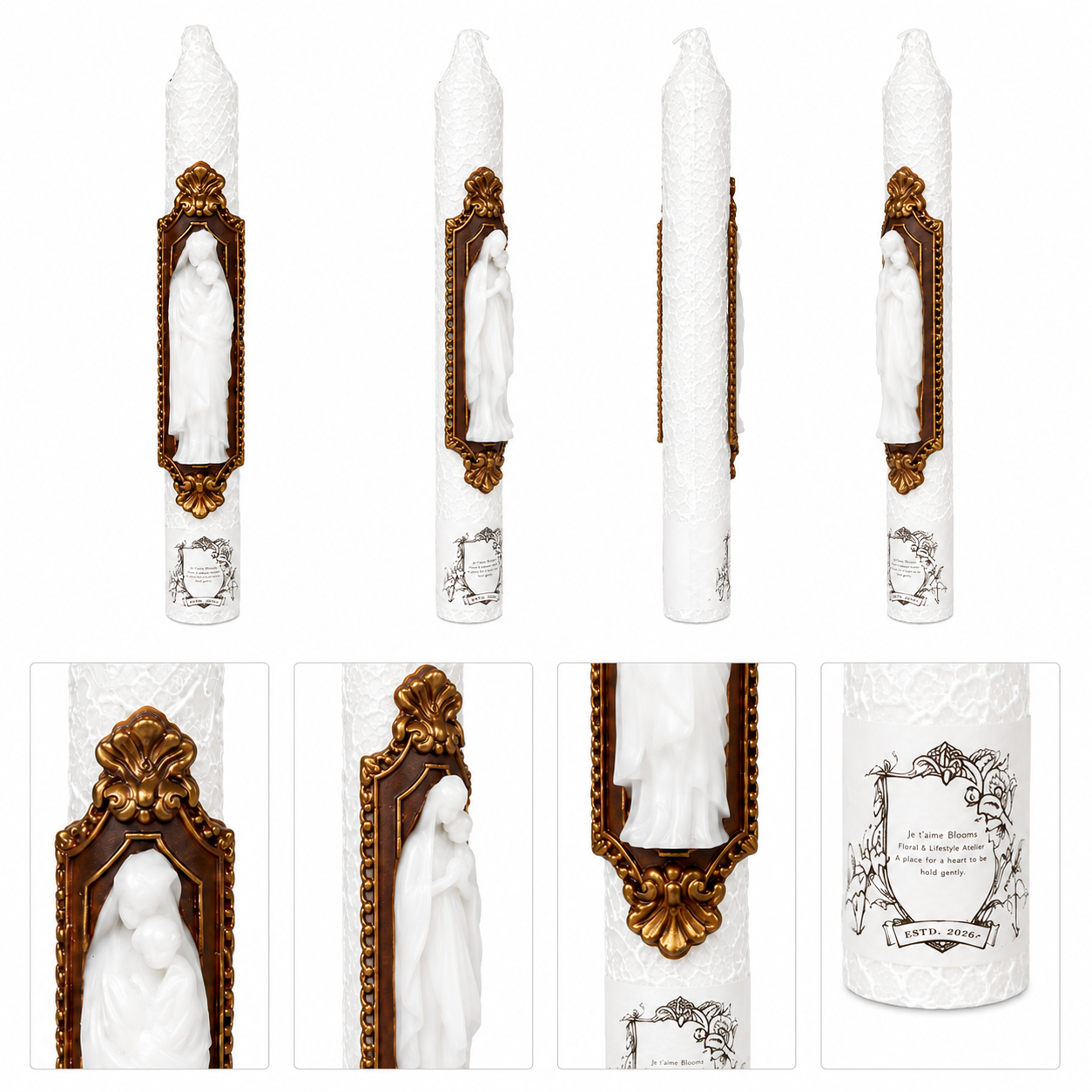 Sanctuary Collection-Holy Family Embrace Candle