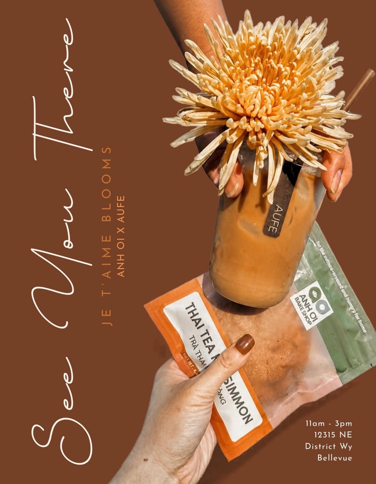Anh Ơi Bake Shop x Je T'aime Blooms