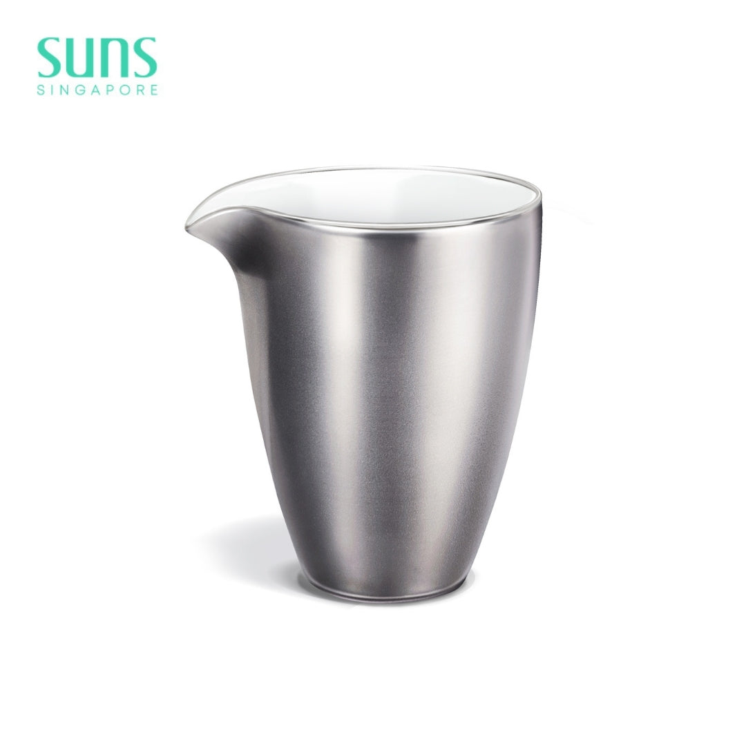 Handmade Silver Glaze Lotus Kungfu Fair Cup