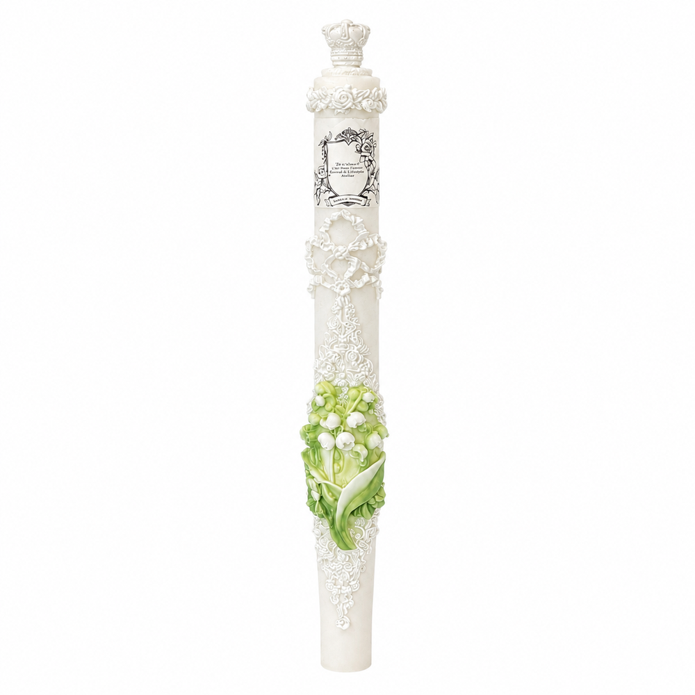 Floriography Collection-Lily of the Valley Crown Candle