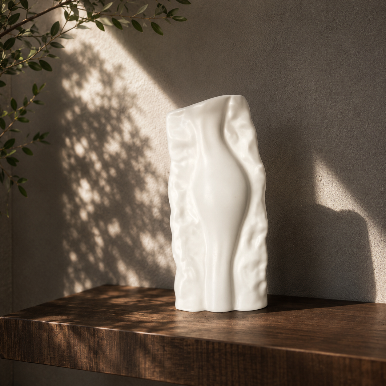 Moulé Collection – Large Porcelain Gloss Vase