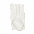 Moulé Collection – Small Cream Matte Vase