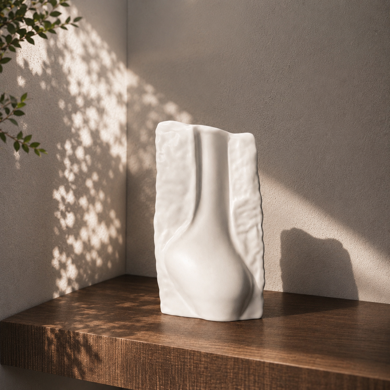 Moulé Collection – Small Porcelain Gloss Vase
