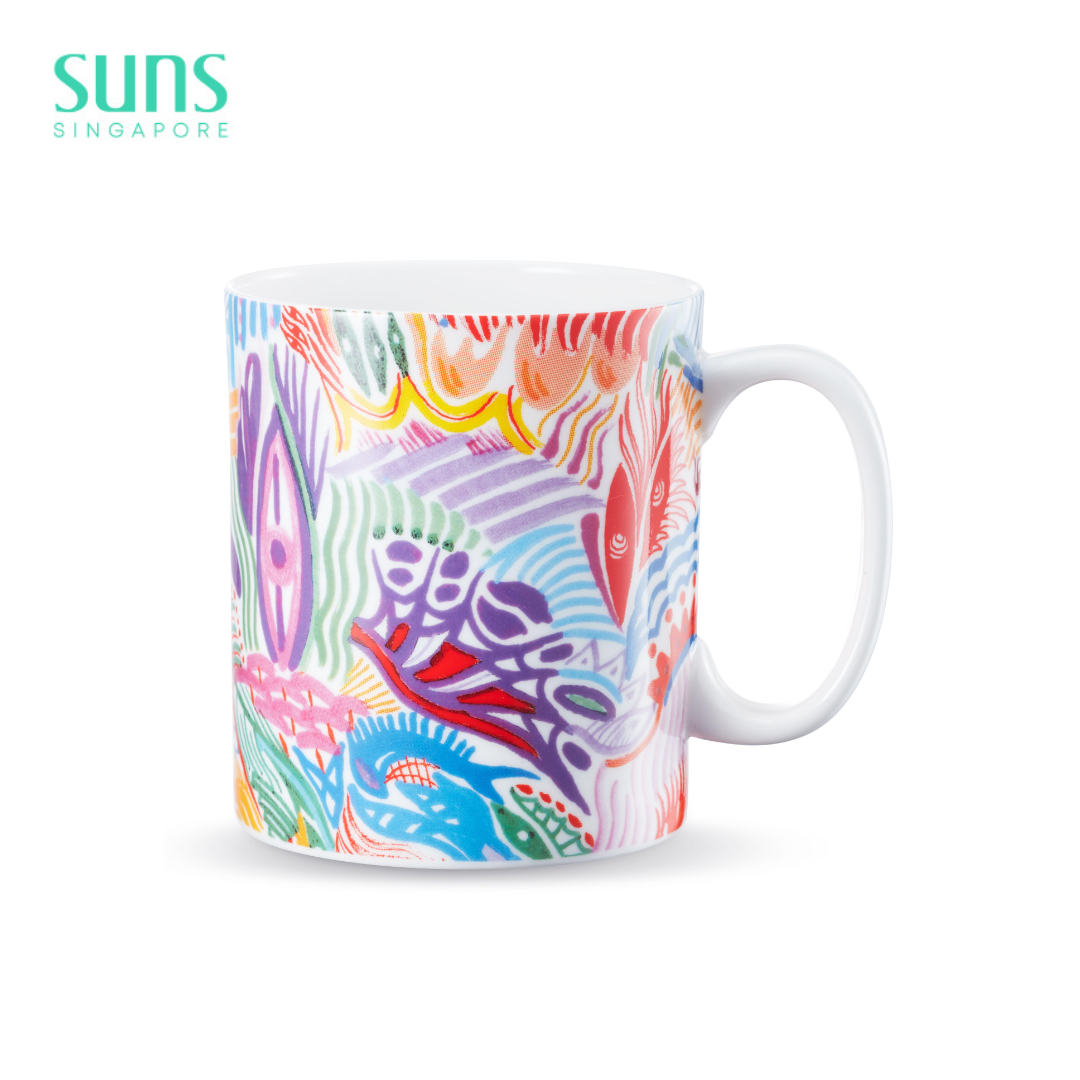 Numerous Collection-Blossom Bone Porcelain Mug