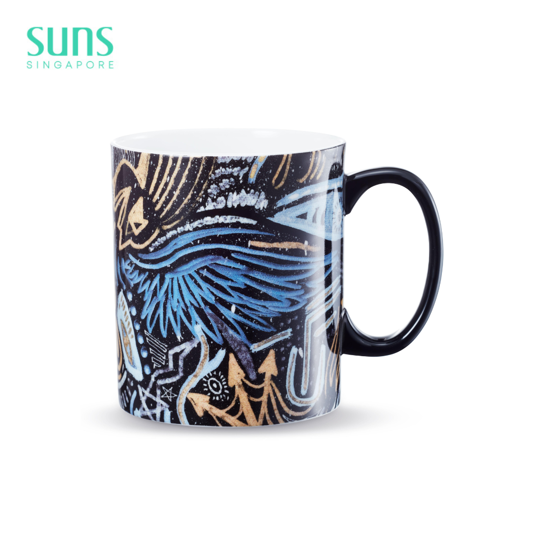 Numerous Collection-Starlit Bone Porcelain Mug