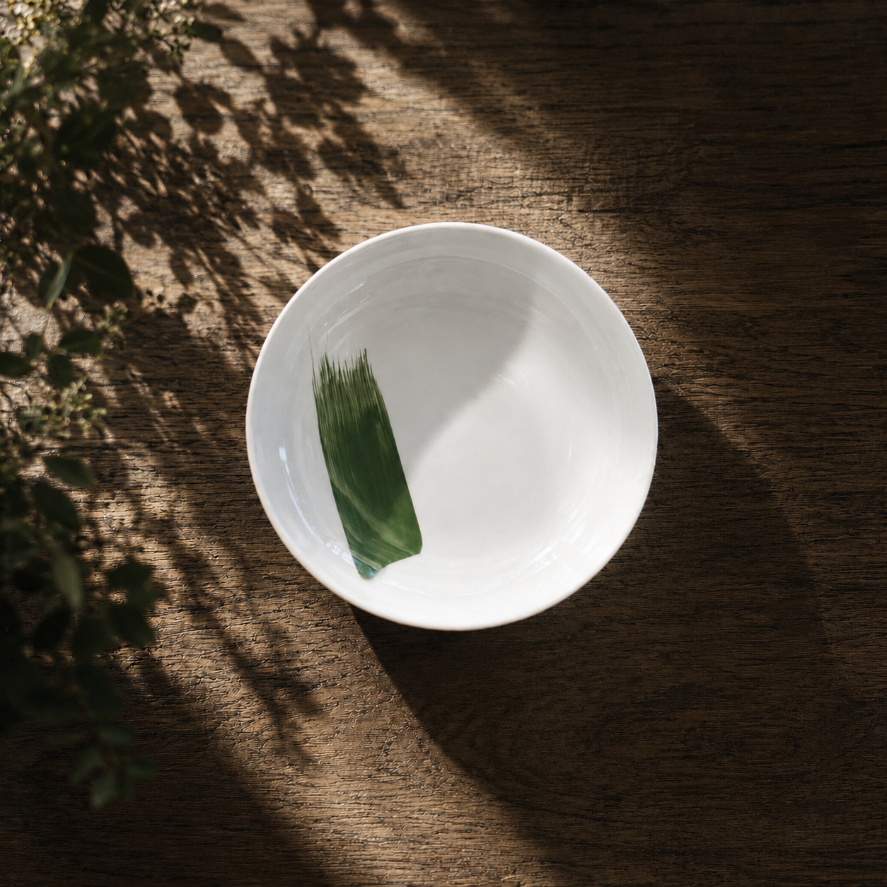 Ocean 19 cm Deep Plate – Emerald Green