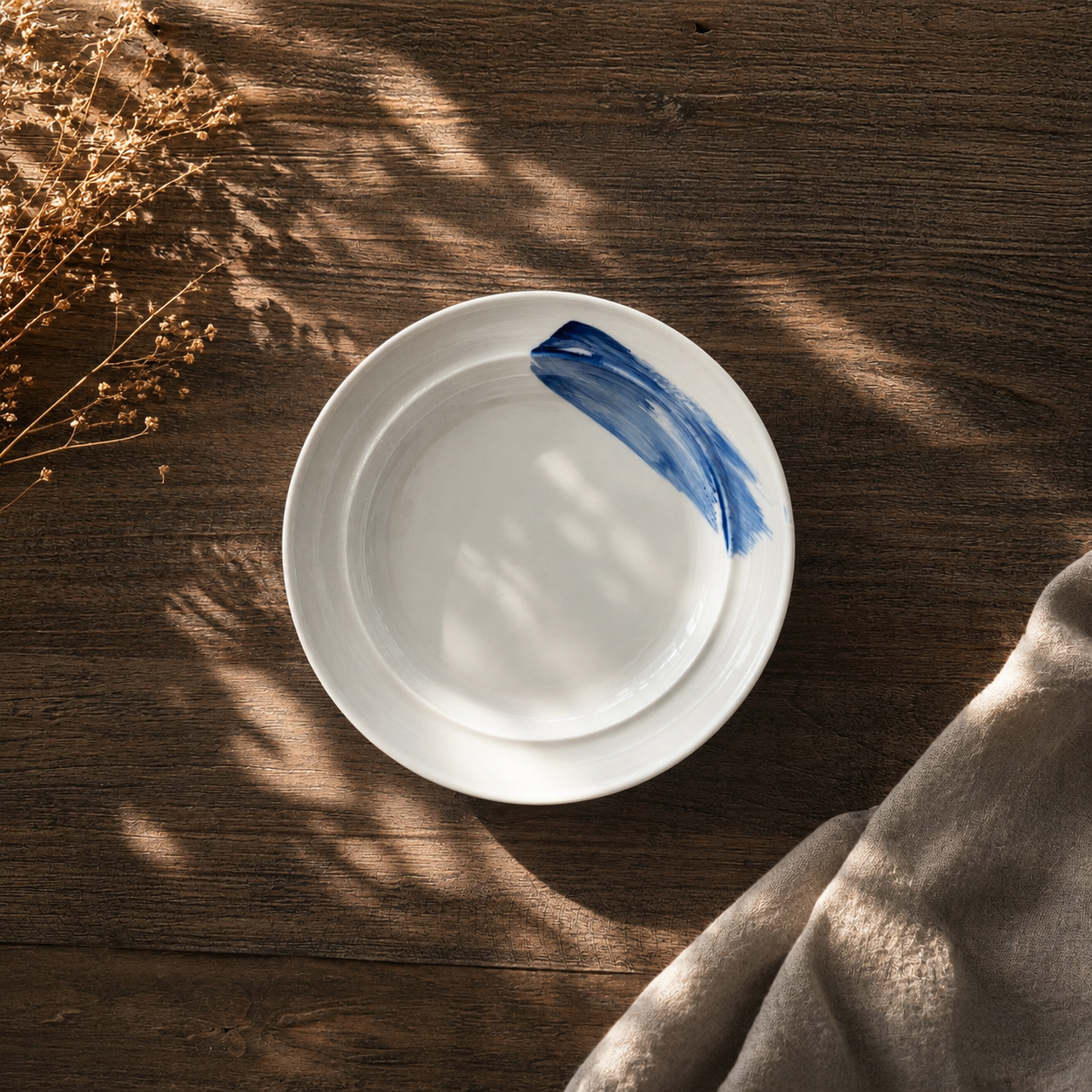 Ocean 23 cm Dinner Plate – Cobalt Blue