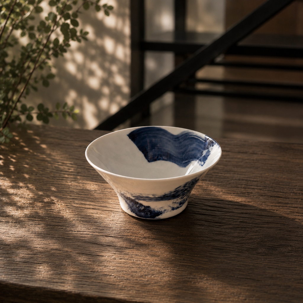 Ocean Small Hoof Bowl – Cobalt Blue