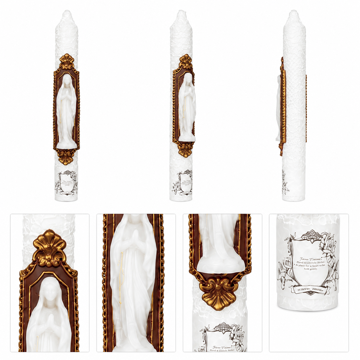 Sanctuary Collection-Our Lady of Prayer Candle