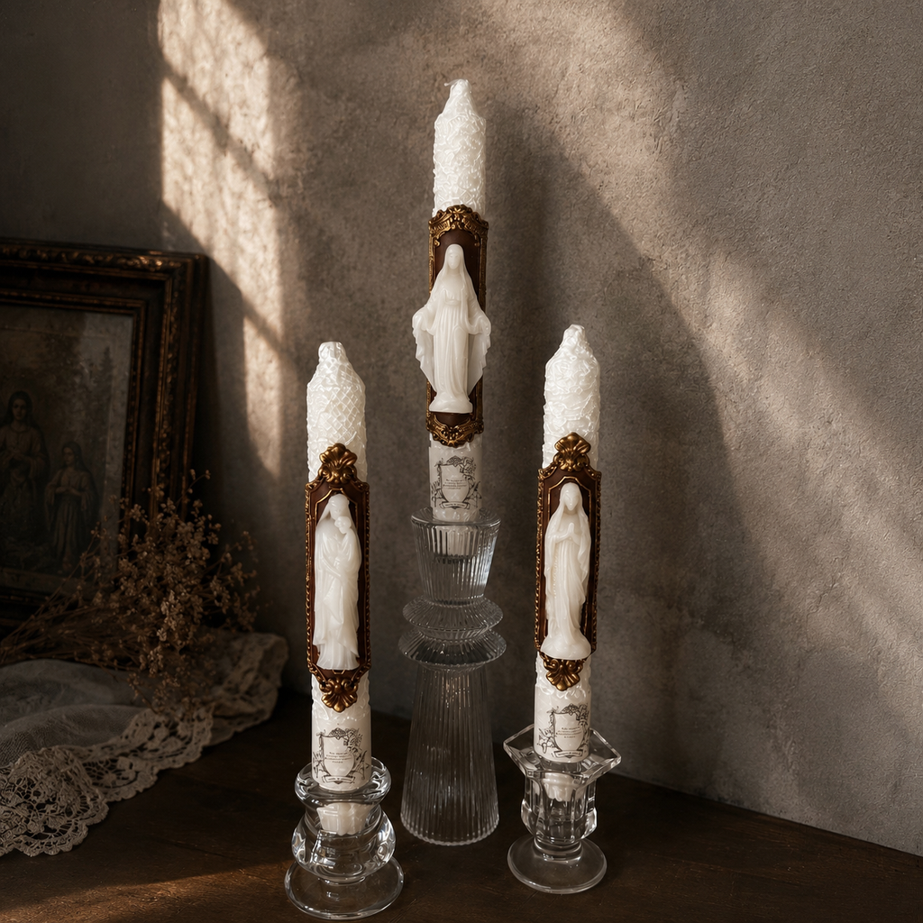 Sanctuary Collection-Holy Family Embrace Candle