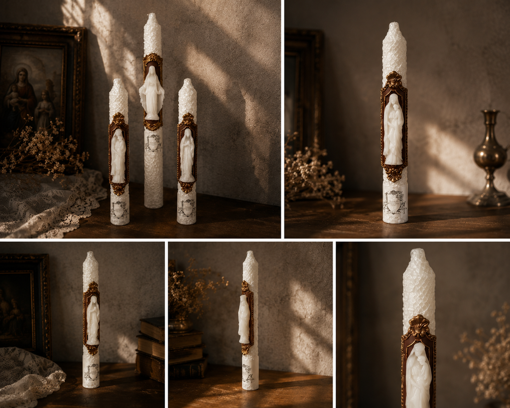 Sanctuary Collection-Holy Family Embrace Candle