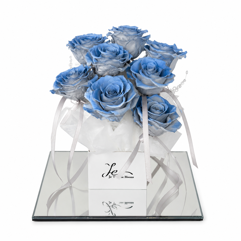 Signature Bouquet Collection-Dusky Blue
