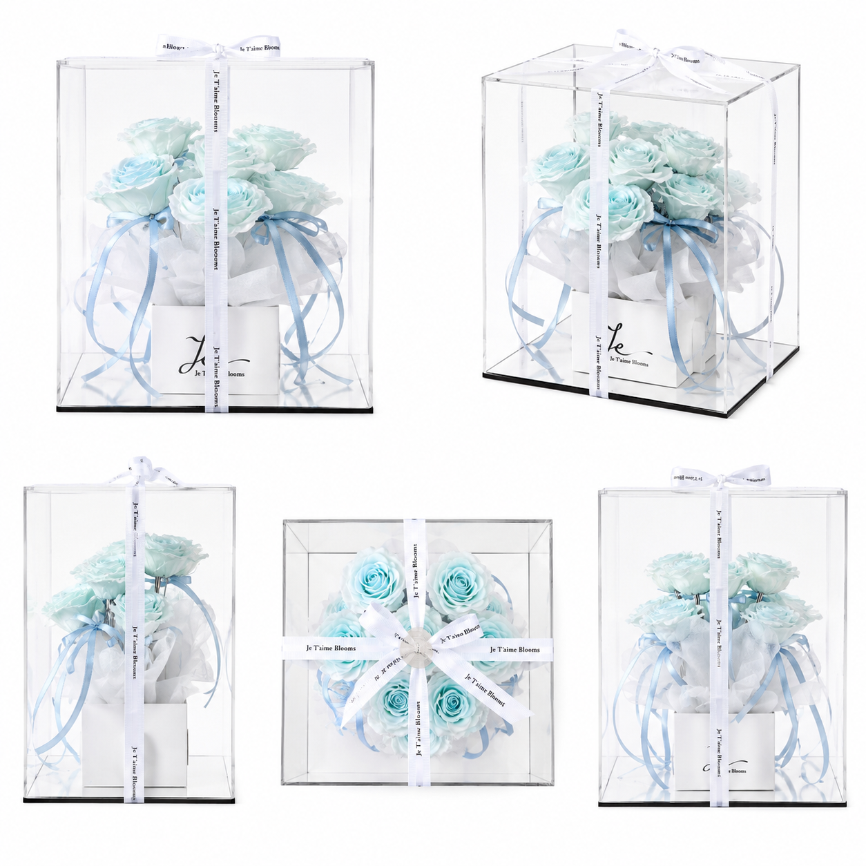 Signature Bouquet Collection-Glacier Blue