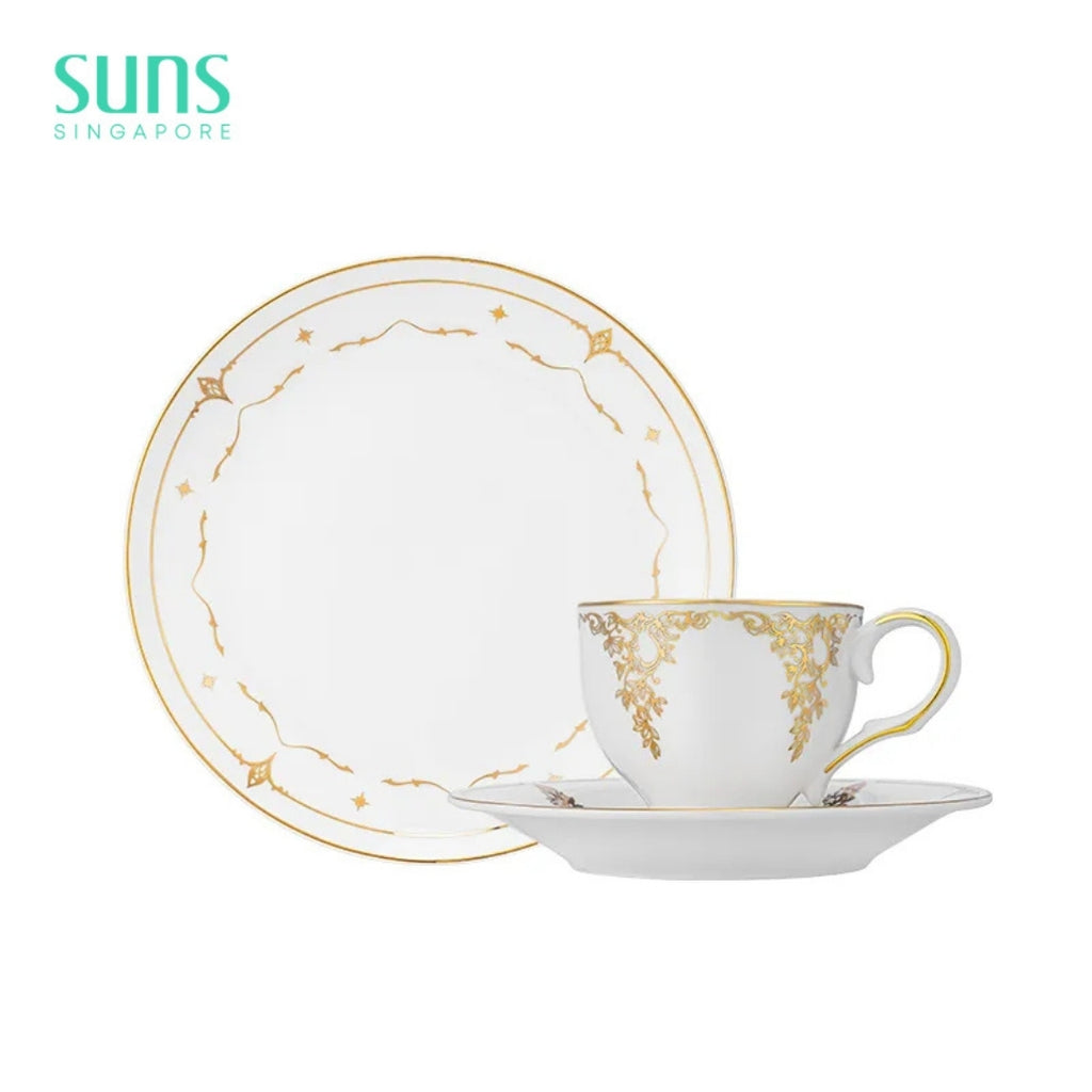 Bless - Cup and Saucer (Gold)
