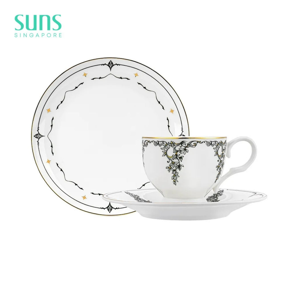 Bless - Cup and Saucer (Dark Green)