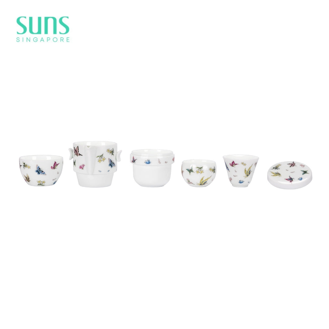 Butterfly - Travel Tea Set