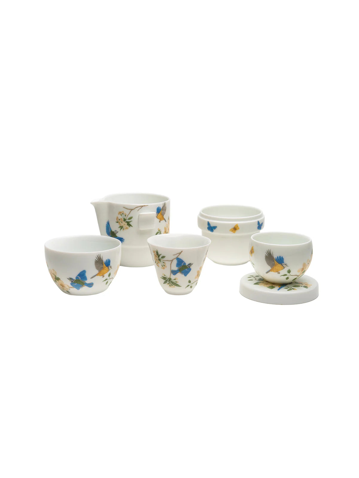 Sparrow in Blossom - Travel Tea Set