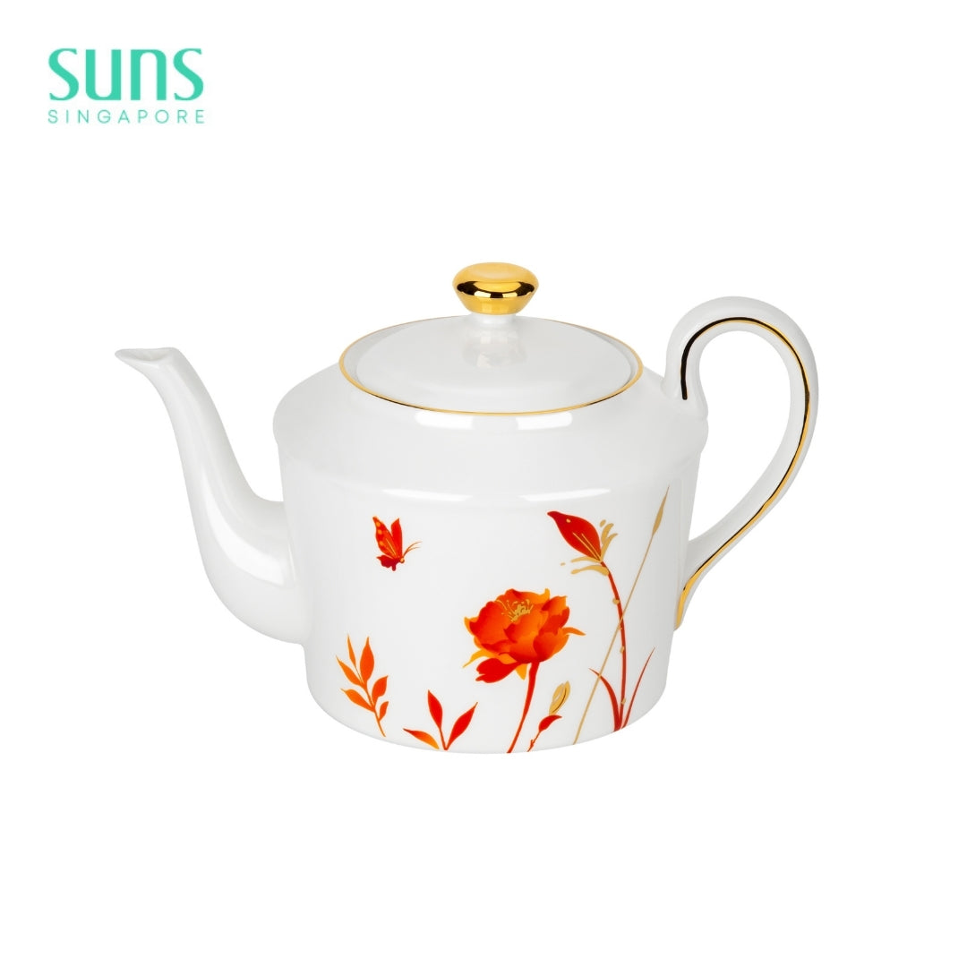 Orange Twin Flower - Pot